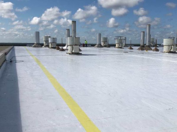 Commercial Roof Coating completed by Allstate