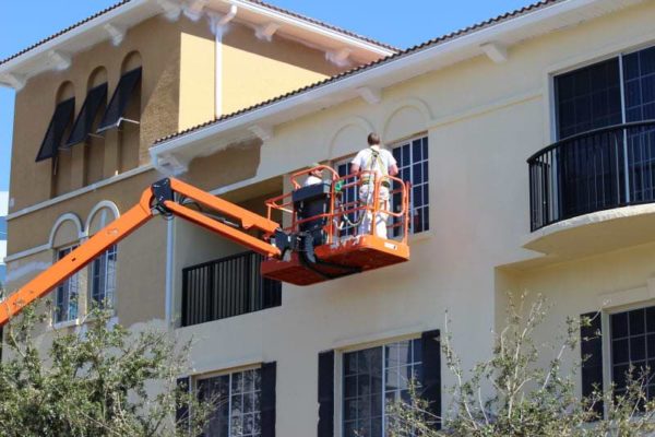 Exterior Painting being done in Tampa FL