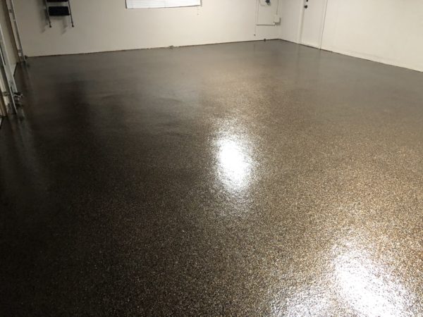 Garage Floor Coating Completed Garage Floor Coating System